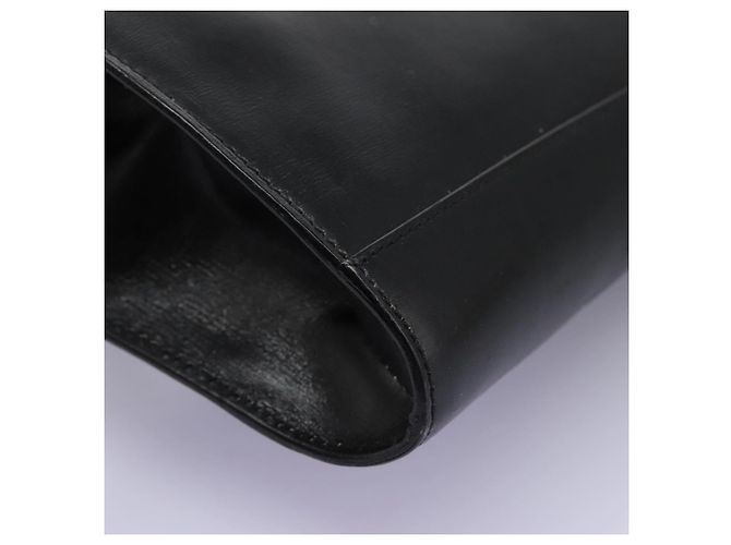 Céline Borsa a spalla in pelle nera e oro CELINE Circle Auth BD909 Nero D'oro - vista 16