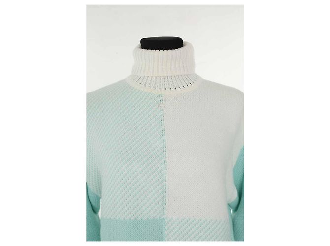 Courreges Suéter de lana azul - vista 2