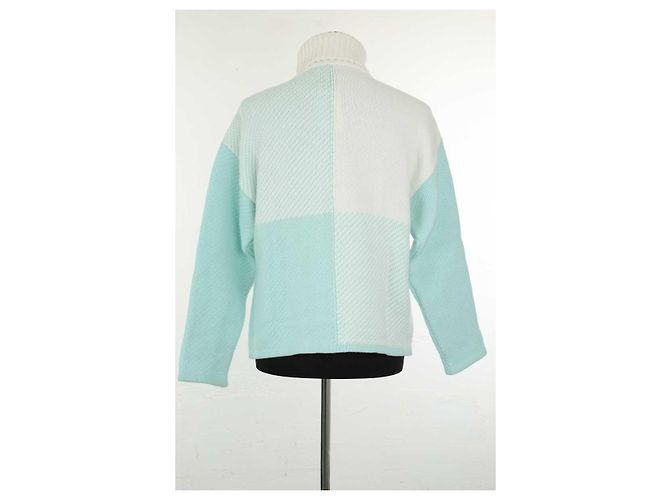 Courreges Suéter de lana azul - vista 4