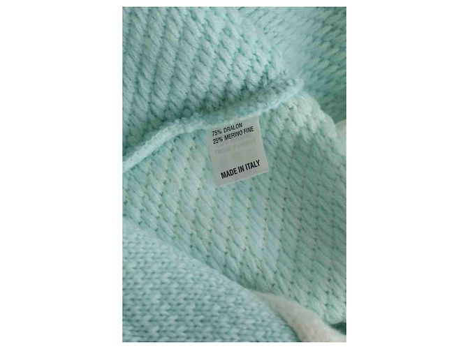 Courreges Suéter de lana azul - vista 6