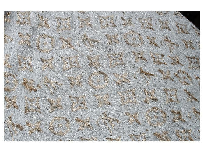 Monogramm-Schal Louis Vuitton Golden Grau - Ansicht 2