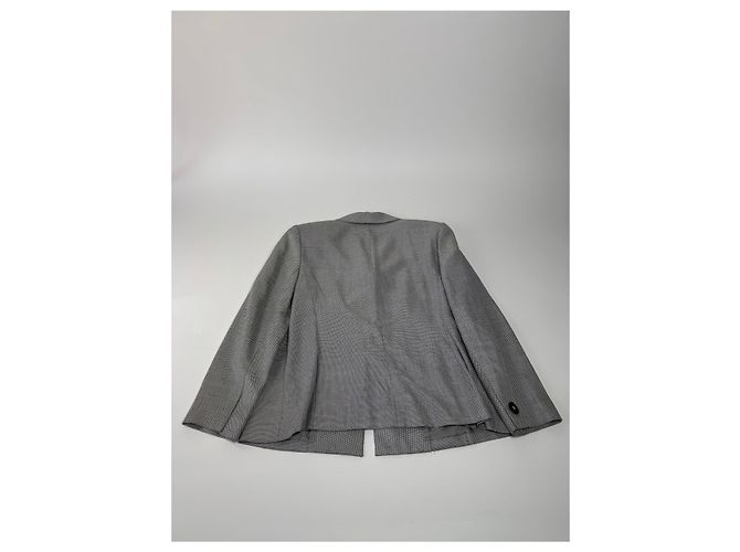 Vintage Givenchy Woll-Doppelset Grau 42/XL - Ansicht 7