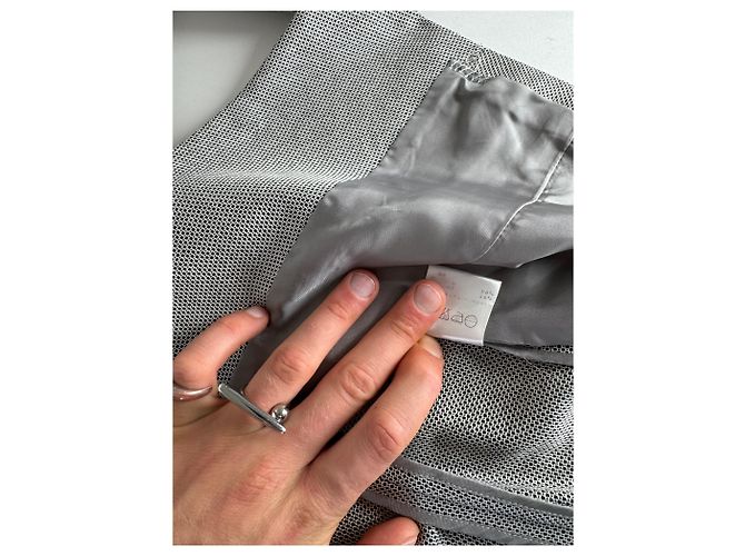 Vintage Givenchy Woll-Doppelset Grau 42/XL - Ansicht 8