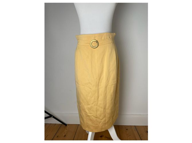 Céline Vintage Celine Paris Rock Gelb 38/M - Ansicht 12
