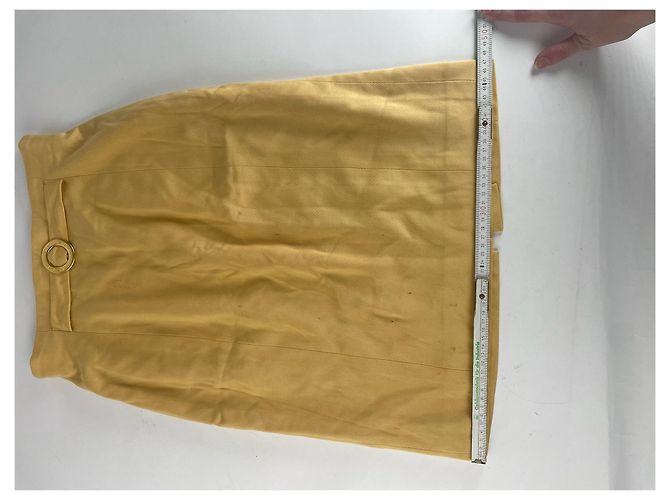 Céline Vintage Celine Paris Rock Gelb 38/M - Ansicht 14
