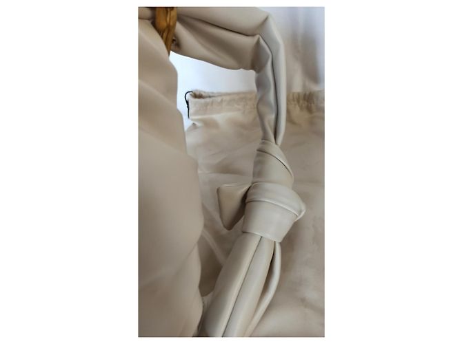 Autre Marque Borsa a mano Songmont Wonton in pelle crema - vista 5