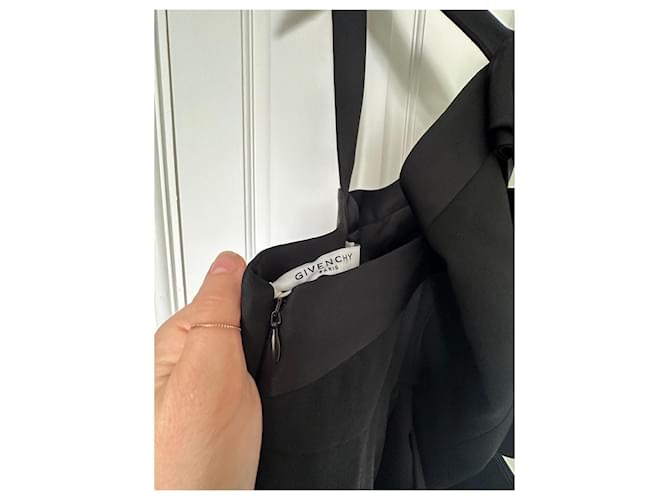 Givenchy Mono de lana con cuello halter Negro - vista 5