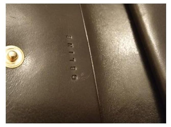 Cartera Céline Monograma Lona Chocolate - vista 5