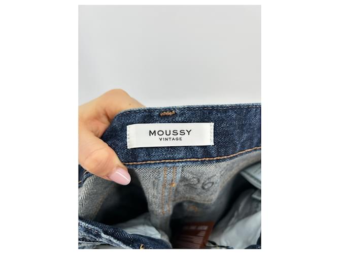 Autre Marque Jeans MOUSSY T.US 26 Algodón Azul - vista 4
