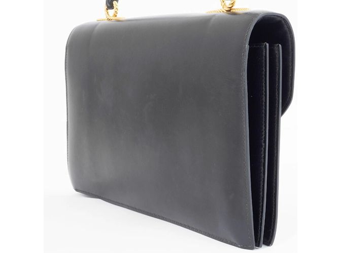 Hermès Borsa Hermes Cordrière in pelle di vitello nera Nero - vista 2