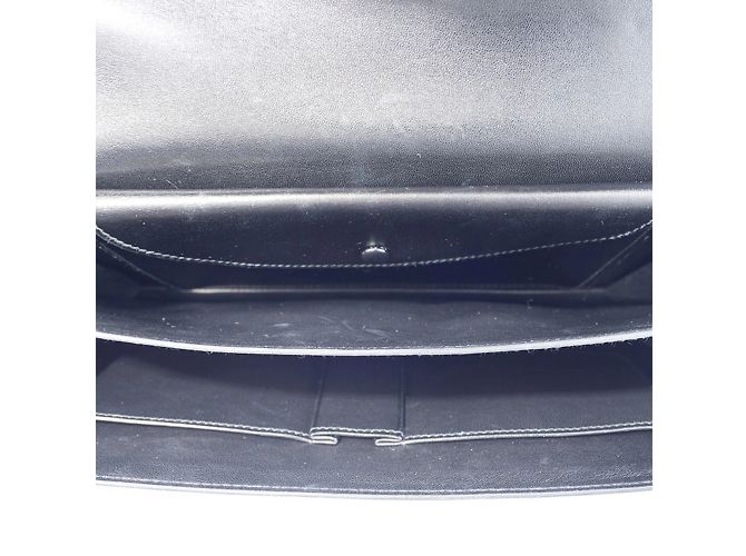 Hermès Borsa Hermes Cordrière in pelle di vitello nera Nero - vista 9