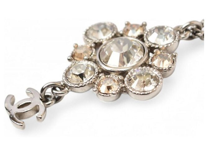 Pendente di collana argento Chanel con il marchio Coco CC - vista 5