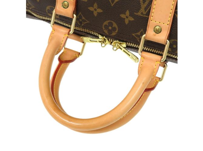 Borsa Boston Keepall 45 Monogram Louis Vuitton Marrone - vista 5
