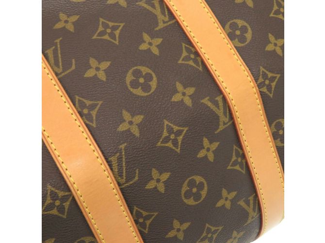 Borsa Boston Keepall 45 Monogram Louis Vuitton Marrone - vista 7