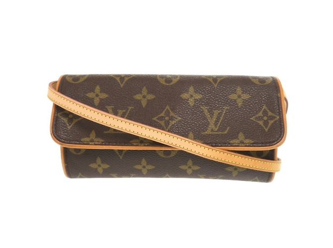 Borsa a Spalla Pochette Twin PM Monogramma Louis Vuitton Marrone - vista 2
