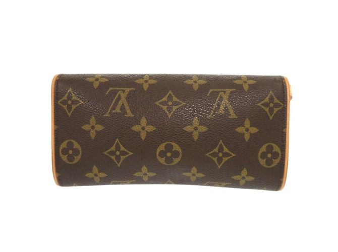 Borsa a Spalla Pochette Twin PM Monogramma Louis Vuitton Marrone - vista 3