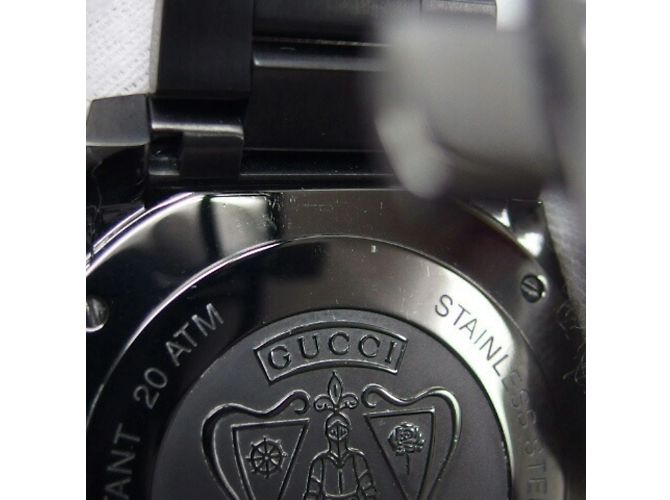 Orologio Gucci Dive Date da uomo nero - vista 7
