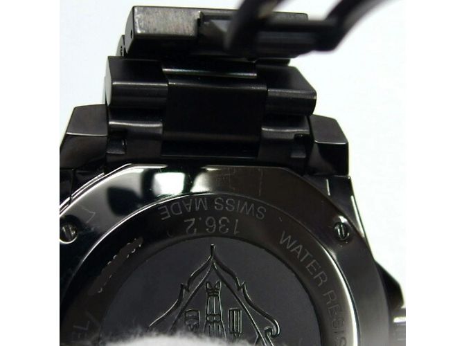 Orologio Gucci Dive Date da uomo nero - vista 8