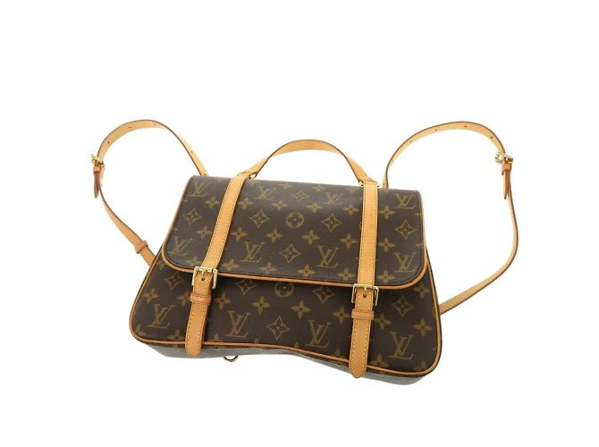 Zaino Monogram Marel di Louis Vuitton Marrone Monogramma - vista 7