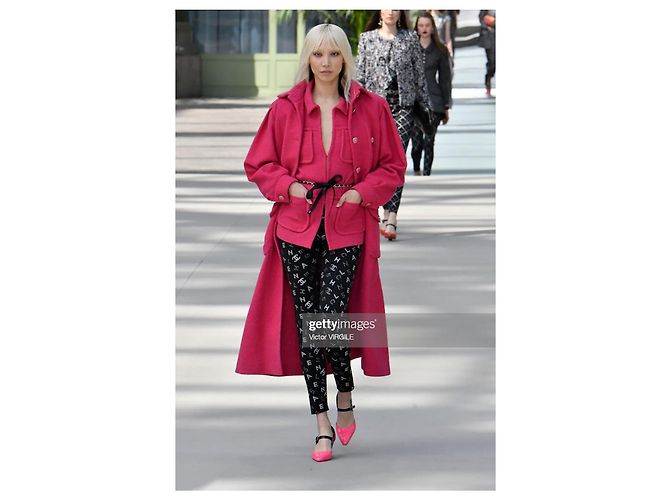 Chanel Nuevas leggings Iconic CC Logo 2020 36 FR Negro - vista 16