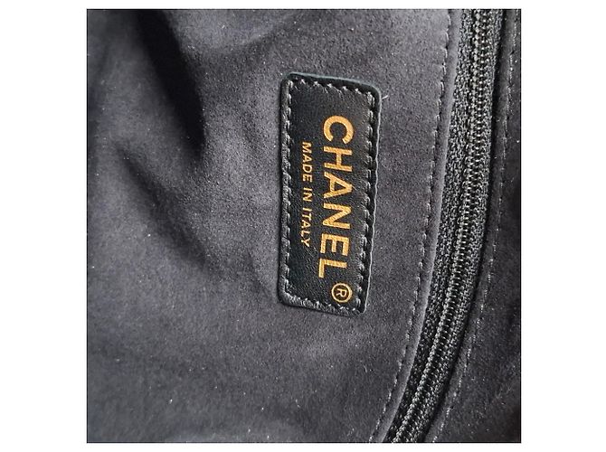Borsa a spalla Chanel CC Paris-Roma in pelle bianca Bianco Crudo - vista 7