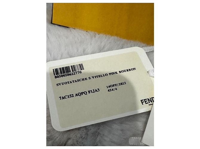 Fendi Tray Pink Lambskin - view 4