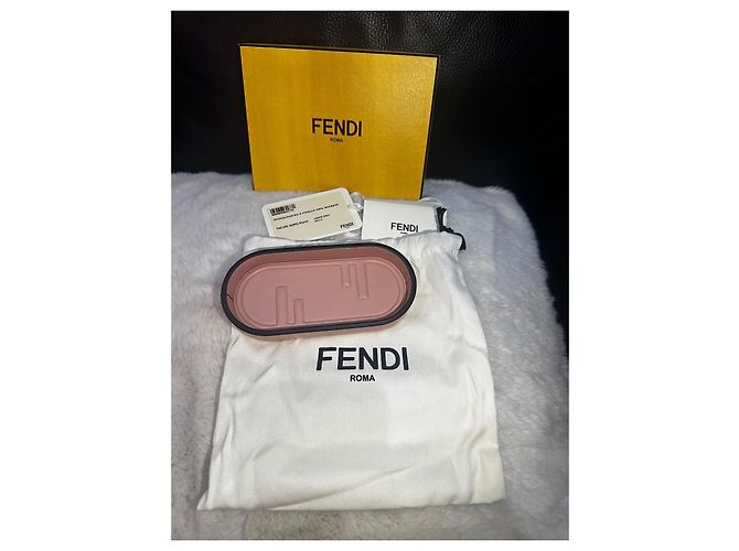 Fendi Tray Pink Lambskin - view 9