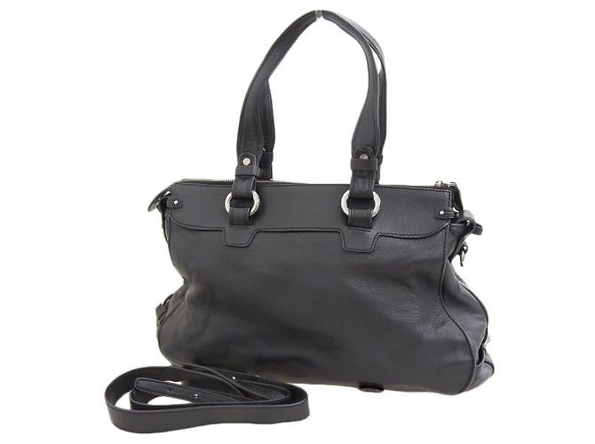 Céline Celine Triomphe Handtasche Schwarz - Ansicht 2