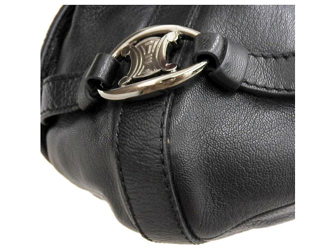 Céline Celine Triomphe Handtasche Schwarz - Ansicht 6