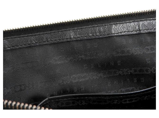 Céline Celine Triomphe Handtasche Schwarz - Ansicht 8