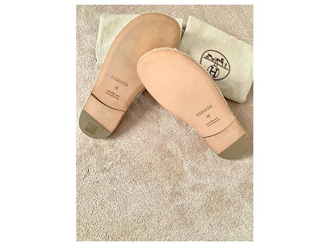 Hermès SANDALI ANTICHI HERMES Bianco - vista 3