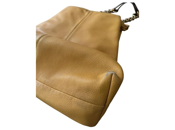 Dolce & Gabbana DG Leder vertikale Tragetasche Senf - Ansicht 4
