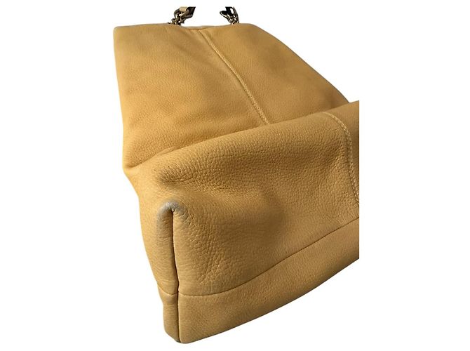 Dolce & Gabbana DG Leder vertikale Tragetasche Senf - Ansicht 5