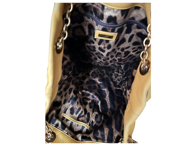 Dolce & Gabbana DG Leder vertikale Tragetasche Senf - Ansicht 7
