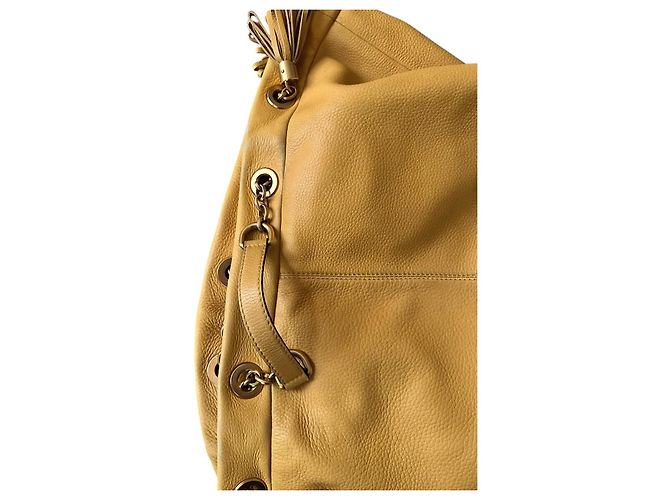 Dolce & Gabbana DG Leder vertikale Tragetasche Senf - Ansicht 9