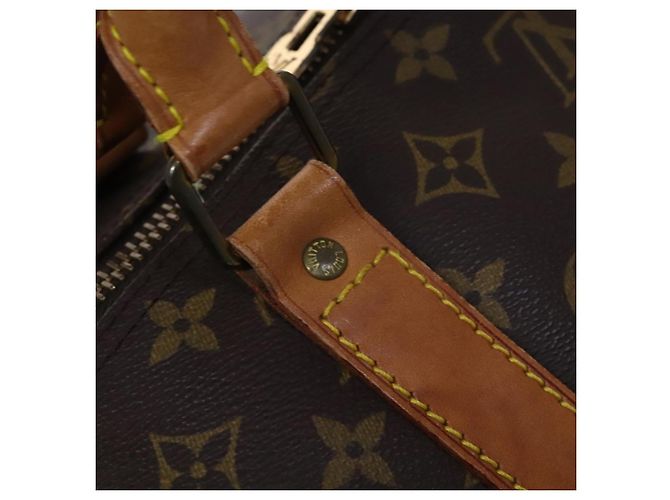 LOUIS VUITTON Monogram Keepall Bandouliere 60 Borsa Boston M41412 LV Auth hk2300 Monogramma - vista 14