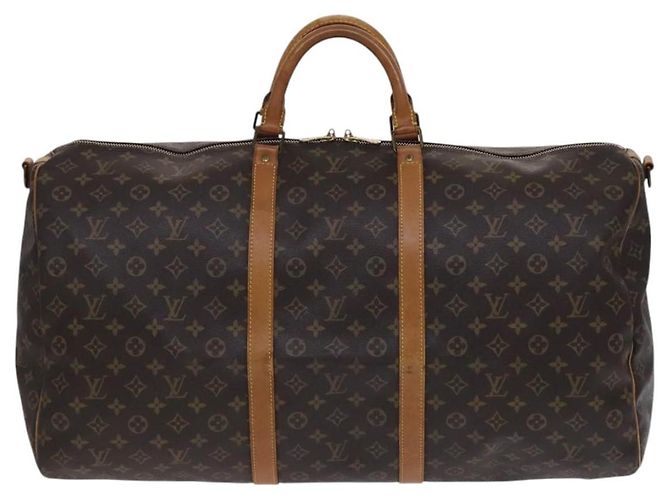 LOUIS VUITTON Monogram Keepall Bandouliere 60 Borsa Boston M41412 LV Auth hk2300 Monogramma - vista 2