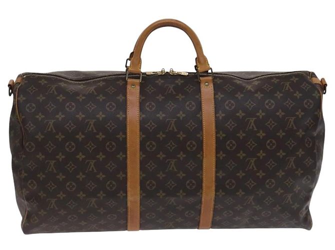 LOUIS VUITTON Monogram Keepall Bandouliere 60 Borsa Boston M41412 LV Auth hk2300 Monogramma - vista 3