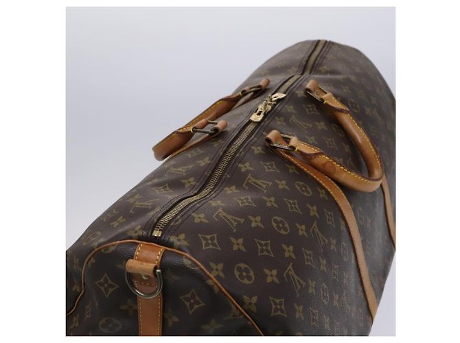 LOUIS VUITTON Monogram Keepall Bandouliere 60 Borsa Boston M41412 LV Auth hk2300 Monogramma - vista 6