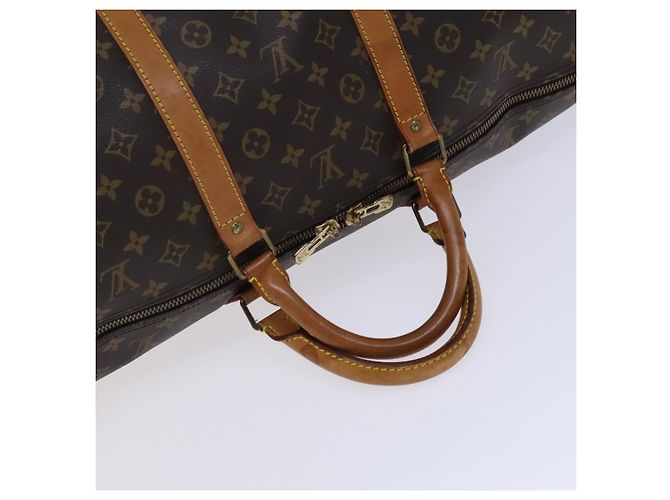 LOUIS VUITTON Monogram Keepall Bandouliere 60 Borsa Boston M41412 LV Auth hk2300 Monogramma - vista 7