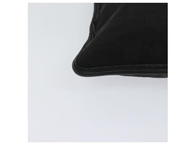 Borsa a spalla Salvatore Ferragamo in nylon nero Auth bs23806 - vista 12