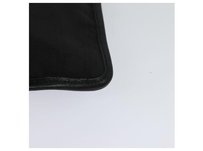 Borsa a spalla Salvatore Ferragamo in nylon nero Auth bs23806 - vista 13
