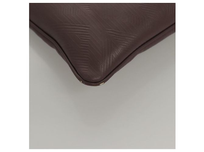Pochette Christian Dior in pelle PVC viola Auth bs24156 Porpora - vista 11