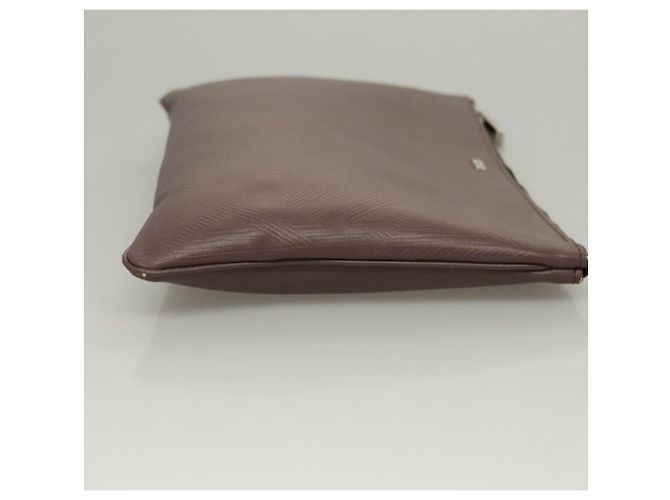 Pochette Christian Dior in pelle PVC viola Auth bs24156 Porpora - vista 4