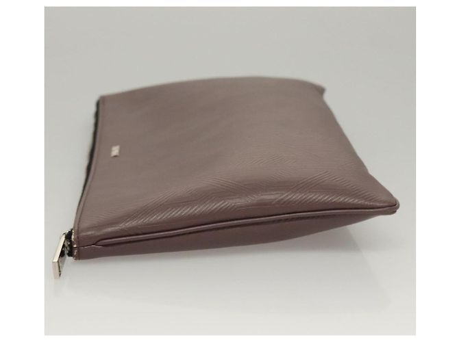 Pochette Christian Dior in pelle PVC viola Auth bs24156 Porpora - vista 5