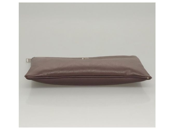 Pochette Christian Dior in pelle PVC viola Auth bs24156 Porpora - vista 8