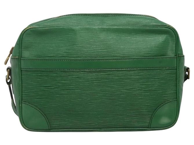 LOUIS VUITTON Epi Trocadero 27 Borsa a Spalla Verde M52314 LV Auth BA921 - vista 13