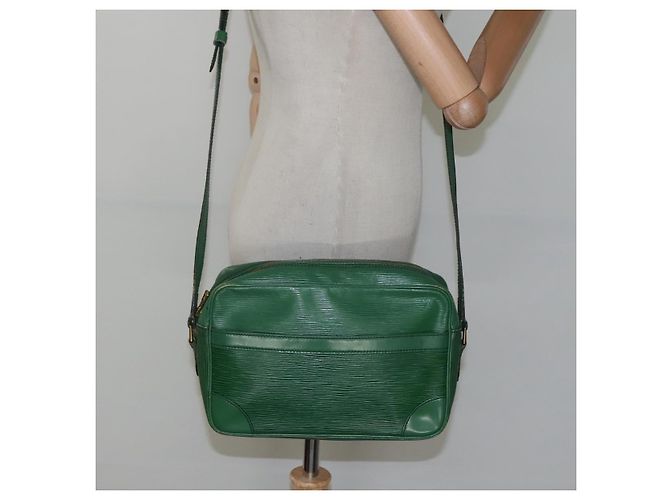 LOUIS VUITTON Epi Trocadero 27 Borsa a Spalla Verde M52314 LV Auth BA921 - vista 22
