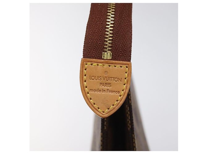 LOUIS VUITTON Poche Toilette 26 Damier Ebene N47543 LV Auth EC1007 - vista 17