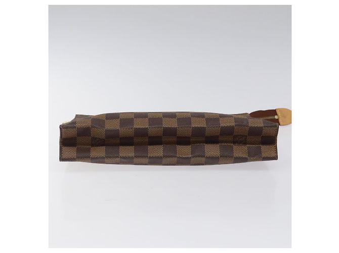LOUIS VUITTON Poche Toilette 26 Damier Ebene N47543 LV Auth EC1007 - vista 6